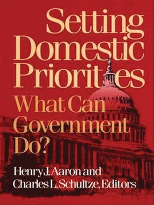 cover image of Setting Domestic Priorities
